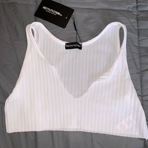 Prettylittlething crop top